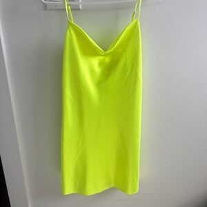 Neon mini dress from Hemline